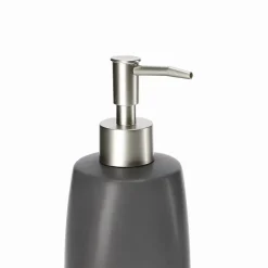 KADAX Distributeur de Savon Gel Liquide gris 2 x 400 ml