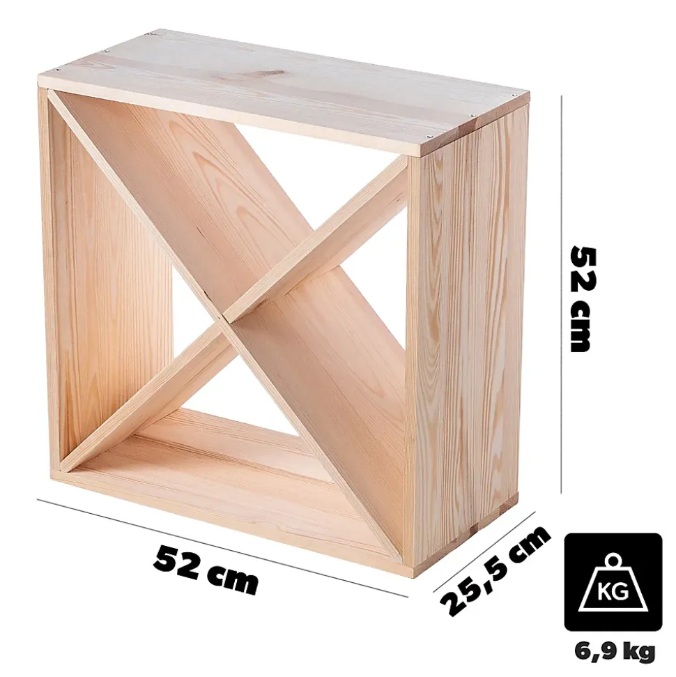 KADAX porte-bouteilles Krojc naturel K11373