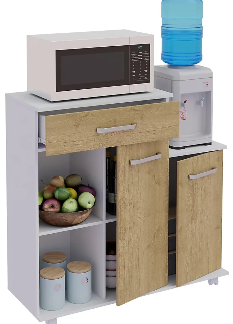 Küchenwagen Servierwagen Rollen Bakila