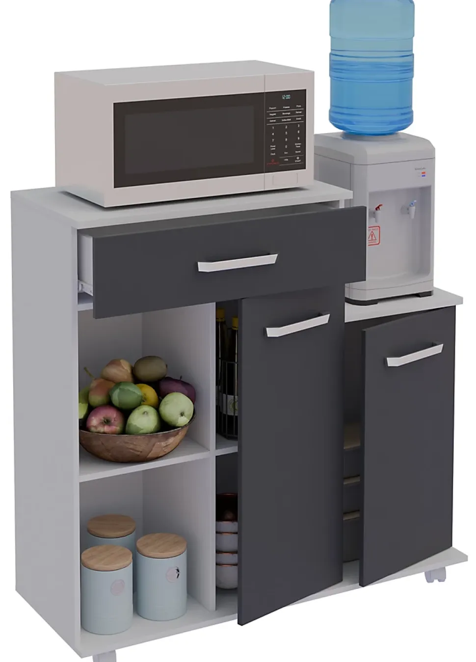 Küchenwagen Servierwagen Rollen Bakila