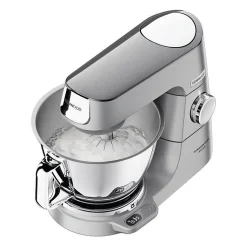 KENWOOD KVC85.124.SI - Robot patissier Titanium Chef Baker - 2 bols en inox 3,5L et 5L - Balance integree 6kg - Blender 1,8L - 1