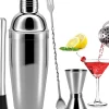 Kit Cocktail 4 Pièces en Acier Inoxydable
