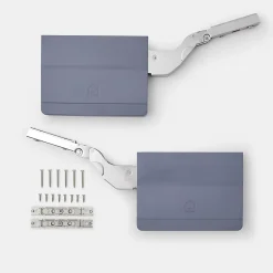 Kit de bras pour système de porte relevable GoodHome Enden 110°, côté droite our portes 1,5kg-4,1kg