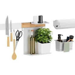 Kit Rangement Mural Cuisine 9 pièces XL