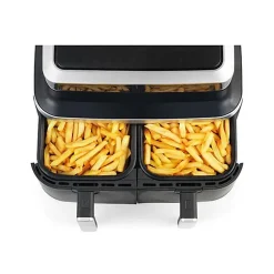 Kitchen Chef Friteuse sans huile double 2600w noir - KCPFR84-AIRDUO