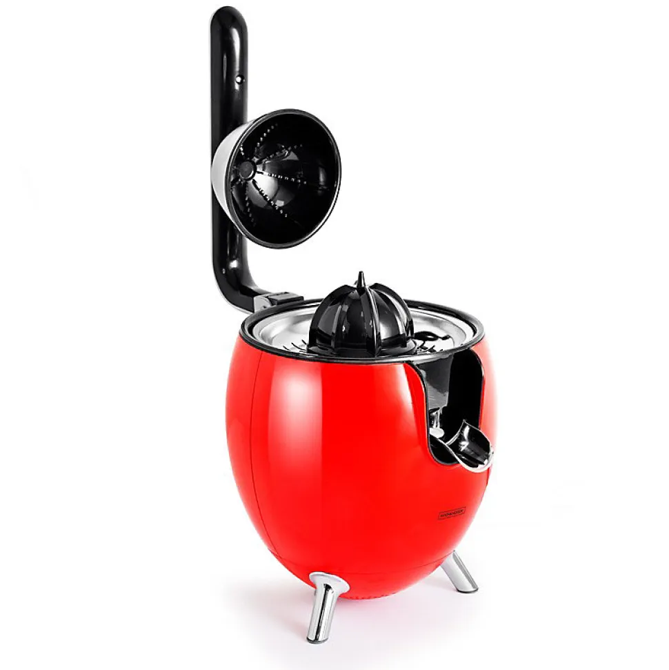 Kitchencook - Presse Agrume électrique 550ml - 2 Cônes De Pressages - Bras Articulé - Bec Verseur - Filtre Acier Inoxydable