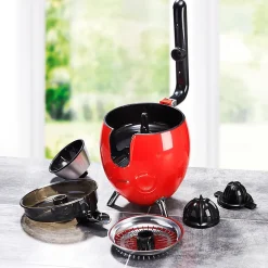 Kitchencook - Presse Agrume électrique 550ml - 2 Cônes De Pressages - Bras Articulé - Bec Verseur - Filtre Acier Inoxydable