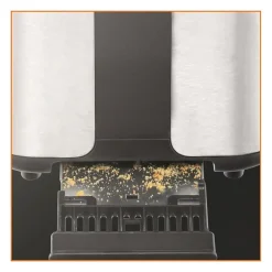 KRUPS KH442D10 Control Line Grille-pain inox, Toaster 2 fentes larges, Remontee extra haute, Fonctions rechauffage et decongelat