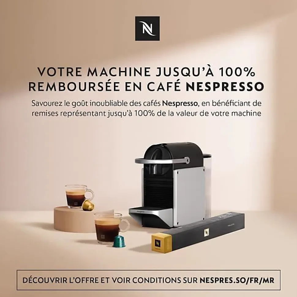 Krups Nespresso Inissia Rouge YY1531FD Cafetière à dosette 0,7 L