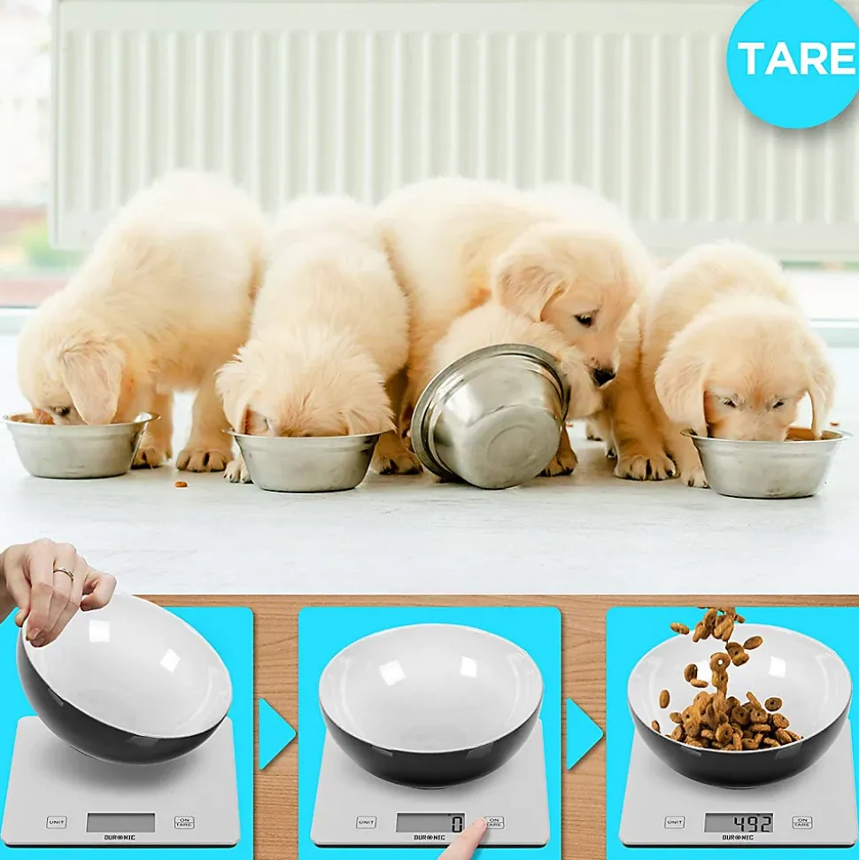 KS1080 Balance de cuisine Capacité 10 kg Affichage numérique Ajout de poids Précision 1 g Pâtisserie Courrier Duronic