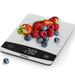 KS1009 Balance de cuisine Capacité 10 kg Affichage numérique Ajout de poids Précision 1 g Pâtisserie Courrier Duronic