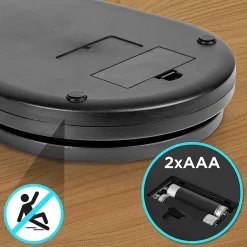 KS5000 BKCR Balance de cuisine Capacité 5 kg Affichage numérique Ajout de poids Précision 1 g Bol 2L Pâtisserie Courrier Duronic