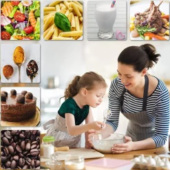 KS100 PK Balance de cuisine Capacité 5 kg Affichage numérique Ajout de poids Précision 1 g Bol 1,2L 4 capteurs précis Duronic