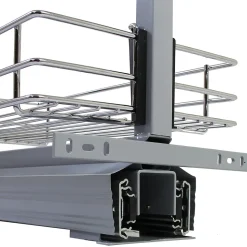 KuKoo Garde-manger de cuisine à fermeture amortie 46cm P x 170-195cm H