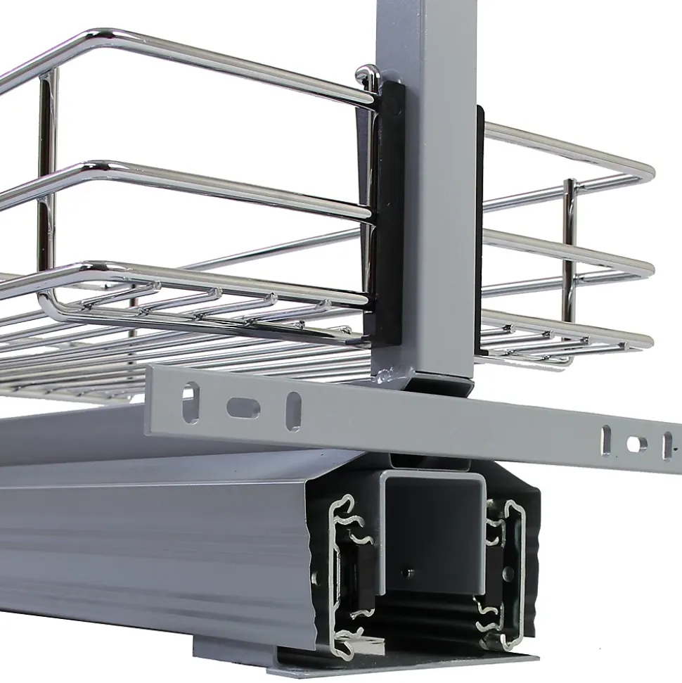 KuKoo Garde-manger de cuisine à fermeture amortie 46cm P x 170-195cm H