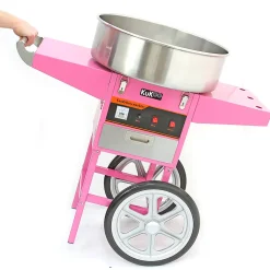 KuKoo Machine à Barbe à Papa avec Charrette