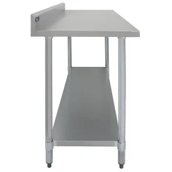 KuKoo Table de Travail en Inox - 150 x 60 x 90 xm