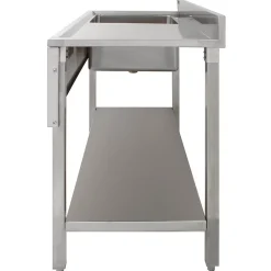 KuKoo Évier en Acier Inoxydable - Egouttoir à Droite