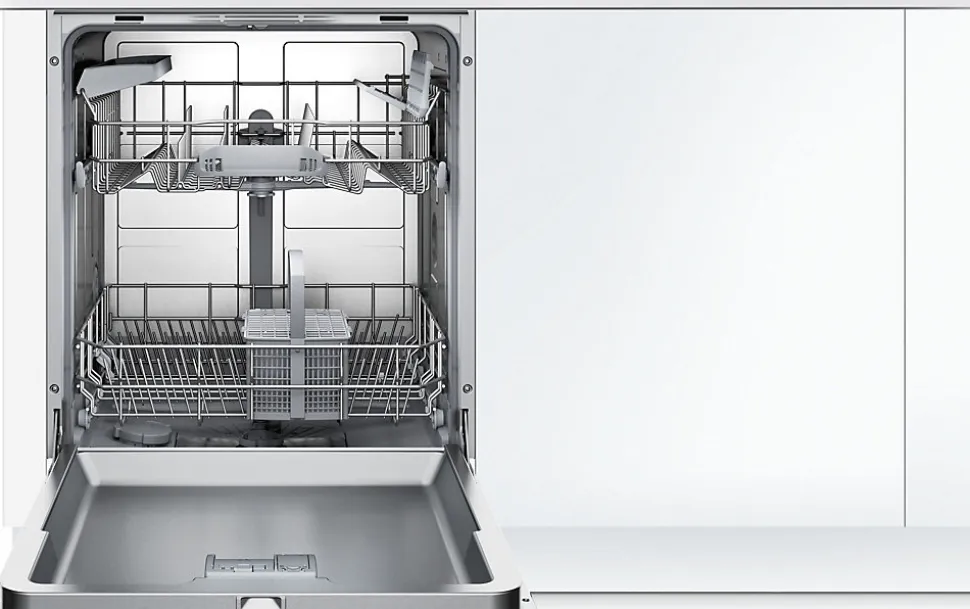 Lave vaisselle encastrable 12 couverts Bosch SMV41D10EU l. 59,8 x H. 81,5 x P. 55 cm blanc