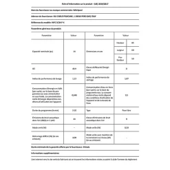 Lave vaisselle Whirlpool WFC3C34PX