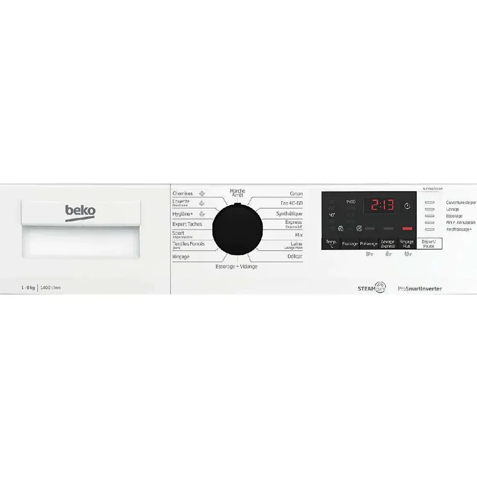 Lave-linge frontal BEKO WTV94221BW