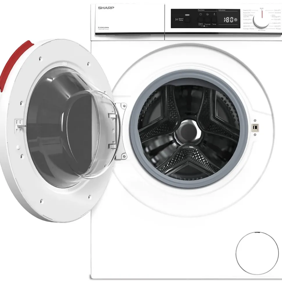 Lave-linge frontal 10kg 1400 tours/min Sharp ESNFA014DWNA