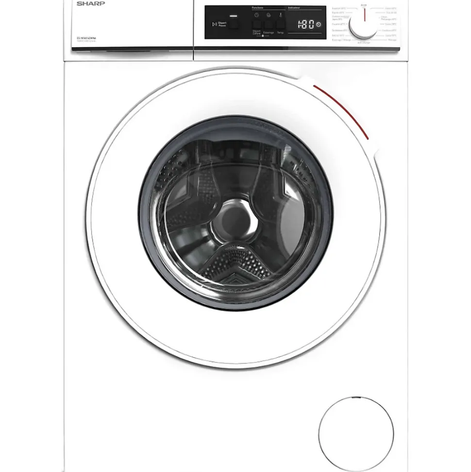 Lave-linge frontal 10kg 1400 tours/min Sharp ESNFA014DWNA