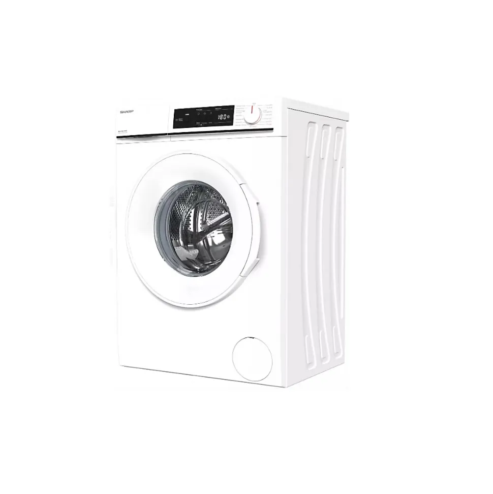 Lave-linge frontal 6kg 1200 tours/min Sharp ESNFA6121WC