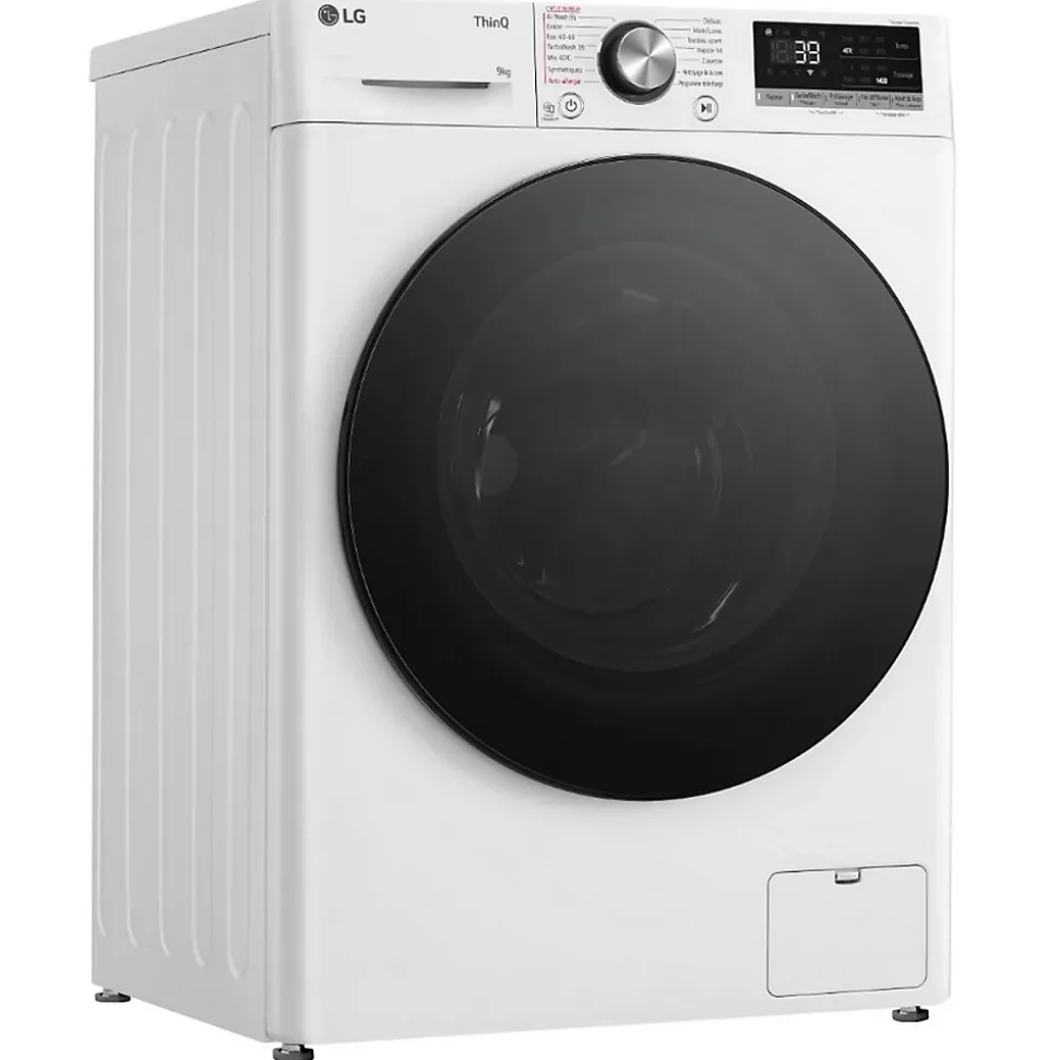 Lave-linge frontal 9kg 1400 tours/min blanc Lg F94R76WHST