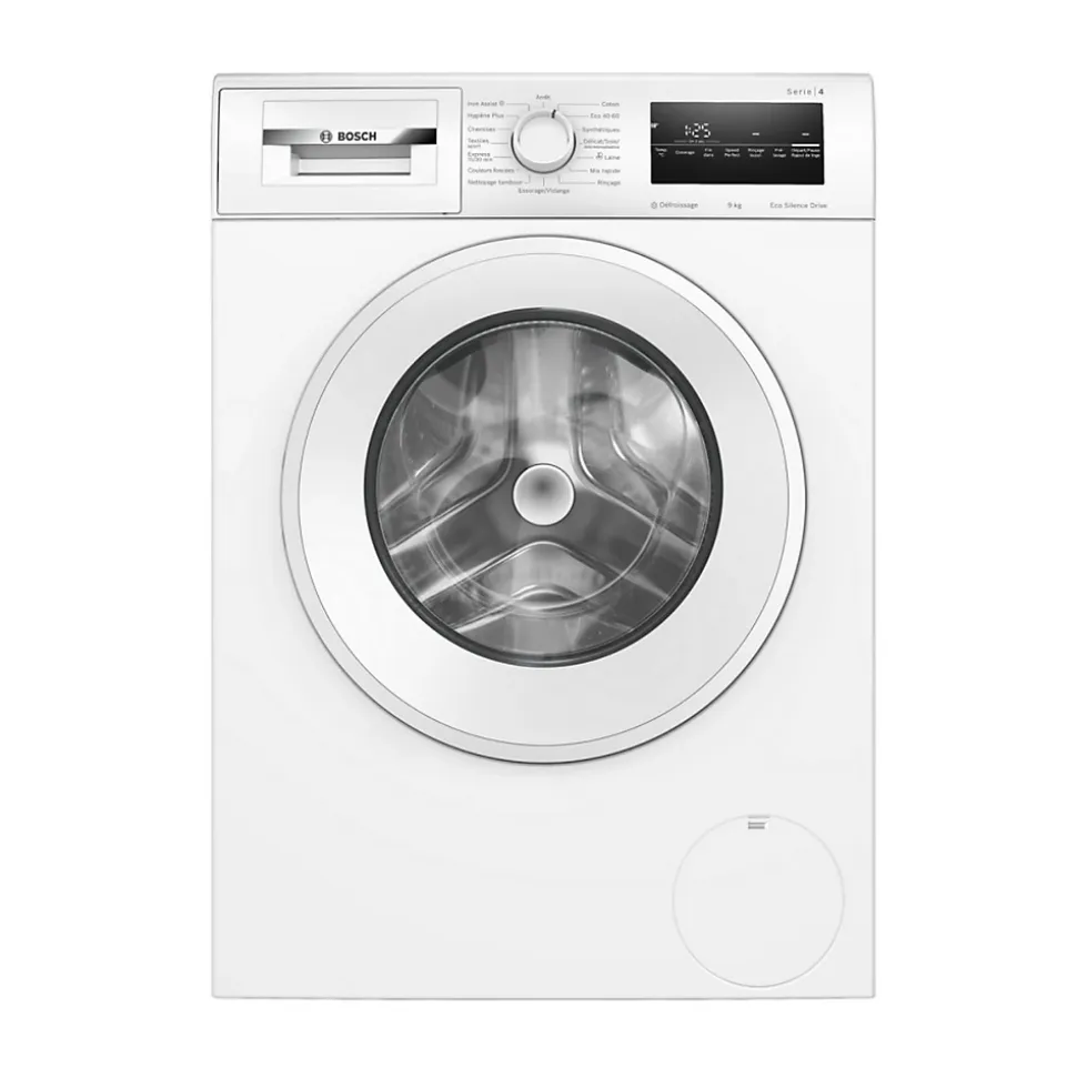 Lave-linge frontal 60m 8kg 1400 tours/min Bosch WAN2827UFR série 4