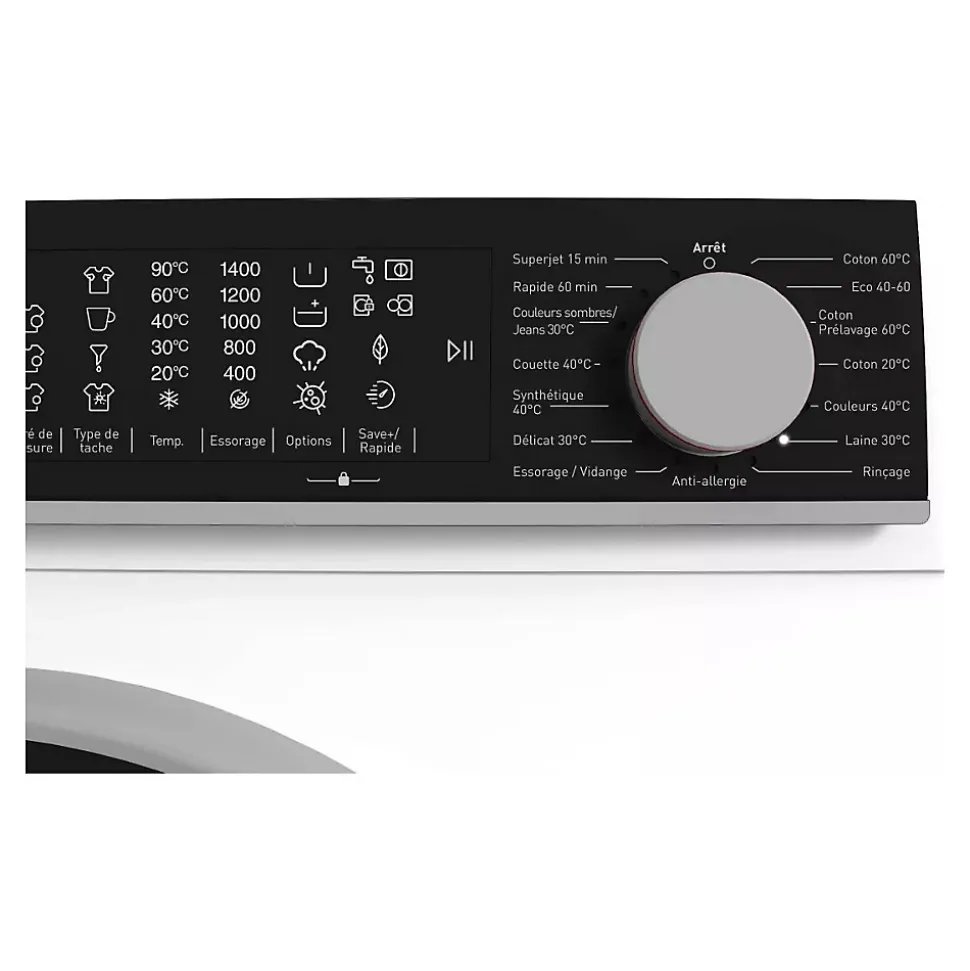 Lave-linge frontal SHARP ESNFL914AWNA