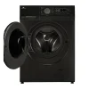 Lave-linge hublot - CONTINENTAL EDISON - CELL10140IBP - 10kg - Moteur induction - 60 cm - Classe A - 1400 trs/min - Noir mat