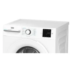 Lave-linge hublot BEKO LLFT39411 - 9 kg - Induction - L60cm - 1400 trs/min - Classe A - Blanc