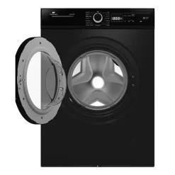 Lave-linge hublot CONTINENTAL EDISON CELL9140IB - 9kg - Largeur 59,6 cm - Classe A - 1400 trs - moteur induction - noir mat