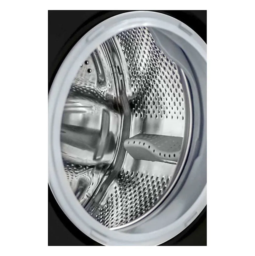 Lave-linge hublot CONTINENTAL EDISON CELL12140IBT - 12 kg - Largeur 59,6 cm - Classe A - 1400 trs/min - moteur induction - noir