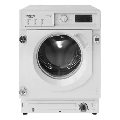 Lave-linge hublot encastrable HOTPOINT BIWMHG81485EU - 8 kg - Induction - L60cm - 1400 trs/min - Classe B