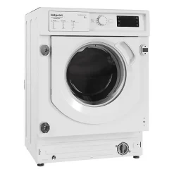 Lave-linge hublot encastrable HOTPOINT BIWMHG81485EU - 8 kg - Induction - L60cm - 1400 trs/min - Classe B