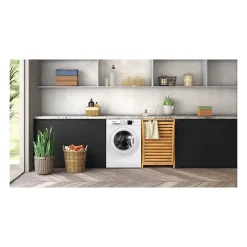 Lave-linge hublot HOTPOINT NS11469FWKFR - 11 kg - Induction - L60cm - 1400 trs/min - Classe A - Blanc