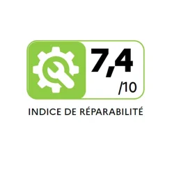 Lave-linge hublot 9kg 1400 tours/min blanc Sharp ESNFB914AWNA