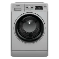 Lave-linge hublot WHIRLPOOL FFBP10489SBSVFR - 10 kg - Induction - L60cm - 1400 trs/min - Silver