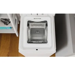 Lave-linge top 6kg 1000 tours/min Indesit BTWL60400EUN