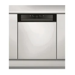 Lave-vaisselle 60cm 14 couverts 44db intégrable avec bandeau Whirlpool WBC3C34PB supreme clean