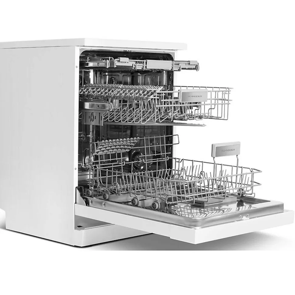 Lave-vaisselle 60cm 15 couverts 42db Schneider SCDW1542IDW