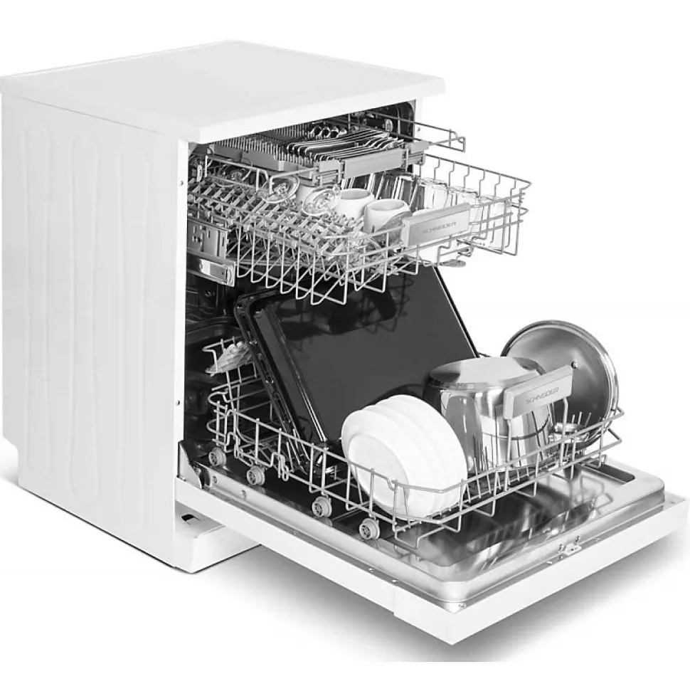 Lave-vaisselle 60cm 15 couverts 42db Schneider SCDW1542IDW