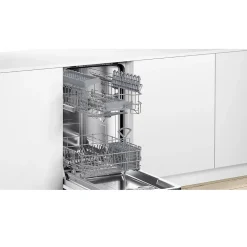 Lave-vaisselle 45cm 10 couverts 46db intégrable avec bandeau metallic Bosch SPI2HKS42E