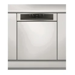 Lave-vaisselle 60cm 14 couverts 43db intégrable avec bandeau Whirlpool WBC3C33PX