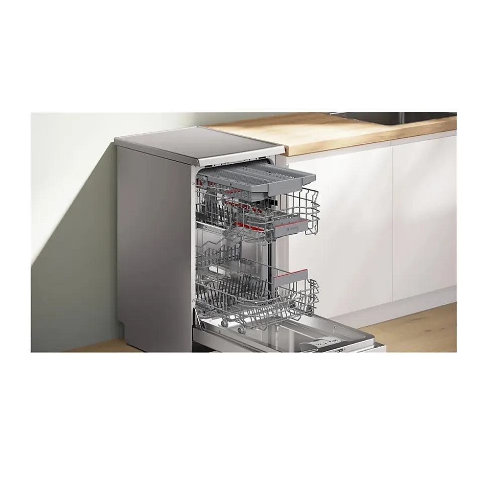 Lave-vaisselle 45cm 10 couverts 44db acier brossé Bosch SPS4EMI17E ser4