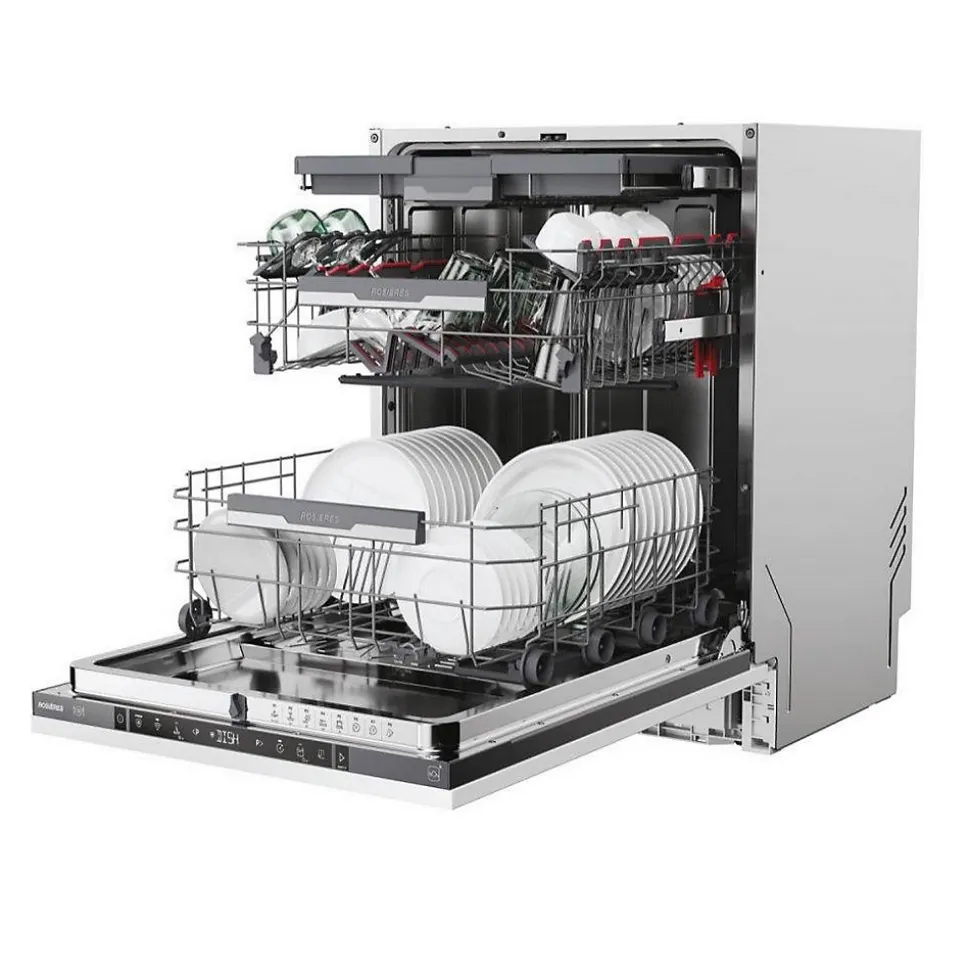 Lave-vaisselle 60cm 15 couverts 44db tout intégrable Rosieres RI5B4F1PTA-47 sublime