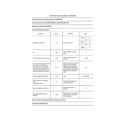 Lave-vaisselle 60cm 14 couverts 46db tout intégrable Whirlpool W2IHKD526A