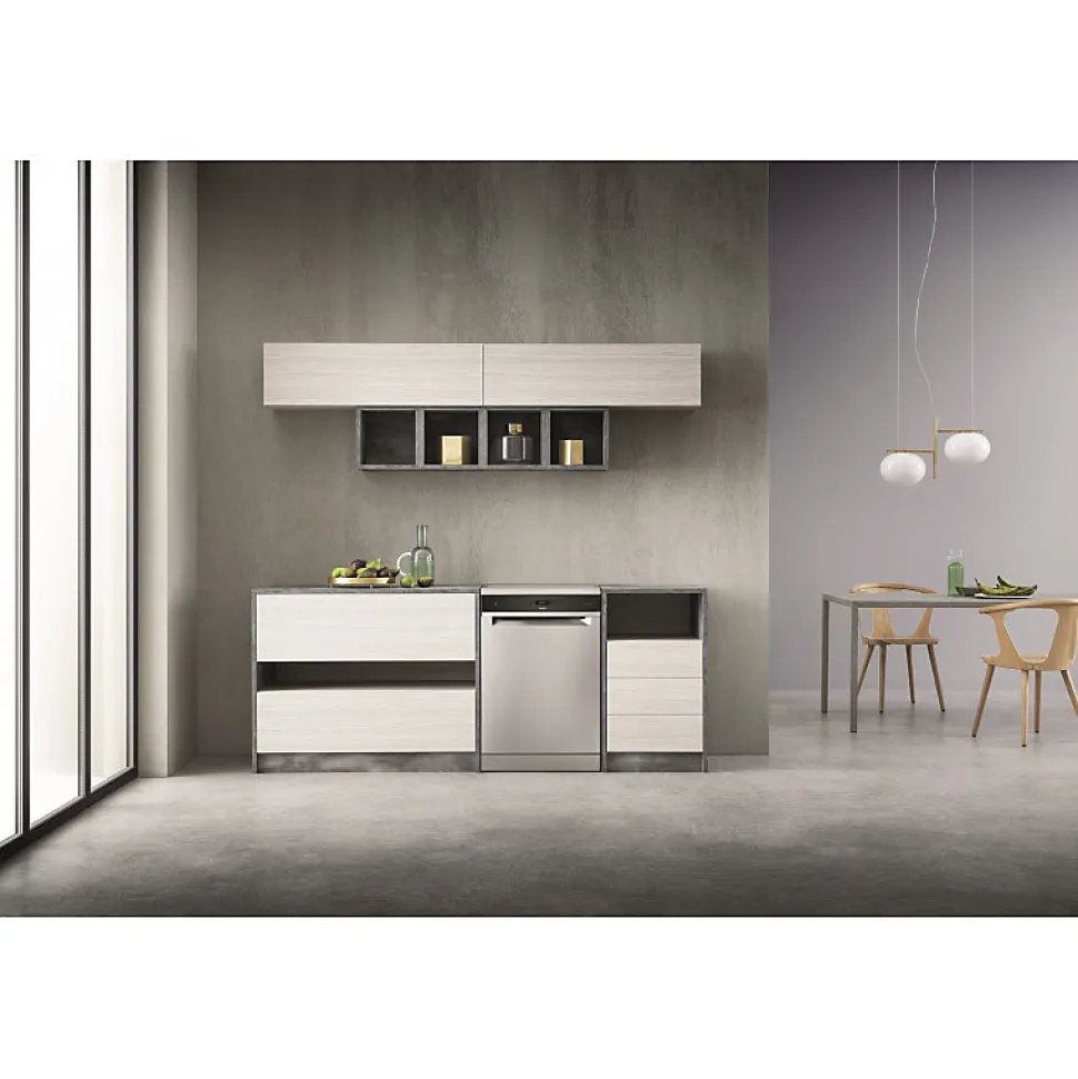 Lave-vaisselle 60cm 14 couverts inox Whirlpool WFC 3C26 PFX